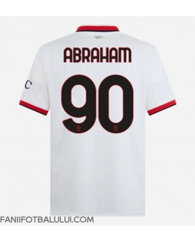 AC Milan Tammy Abraham #90 Tricou Fotbal Replică 2024-25 Barbati Deplasare